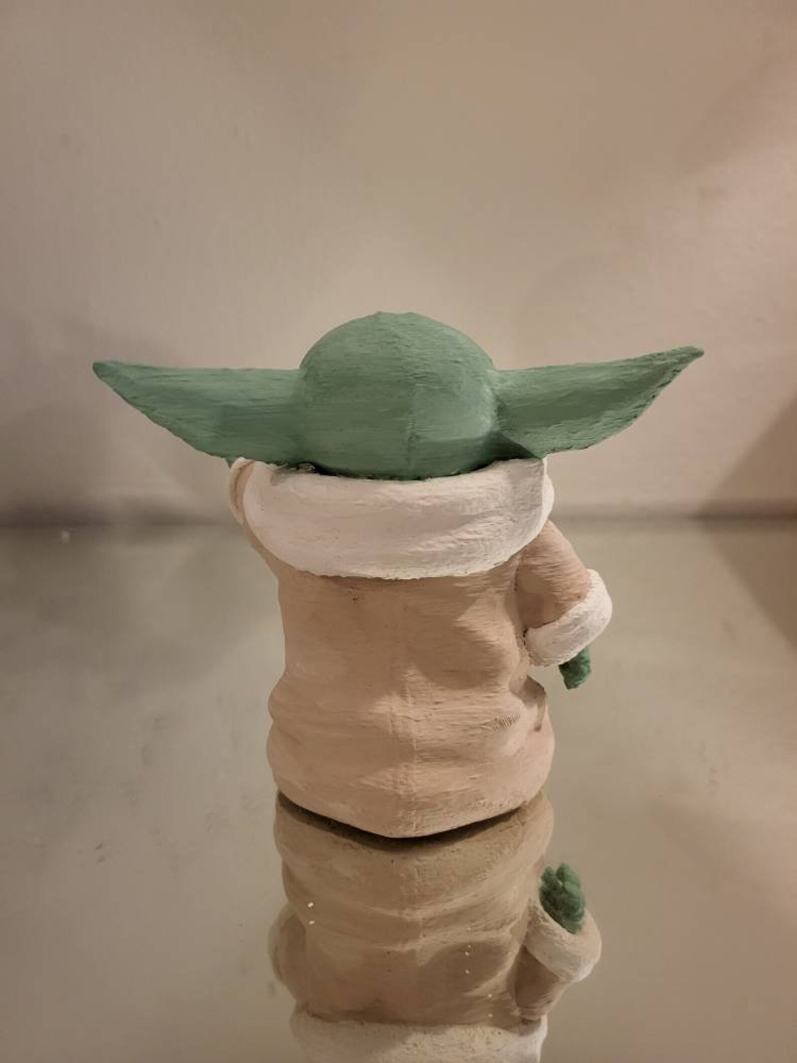 9 Inch Tall Grogu baby Yoda Statue Etsy
