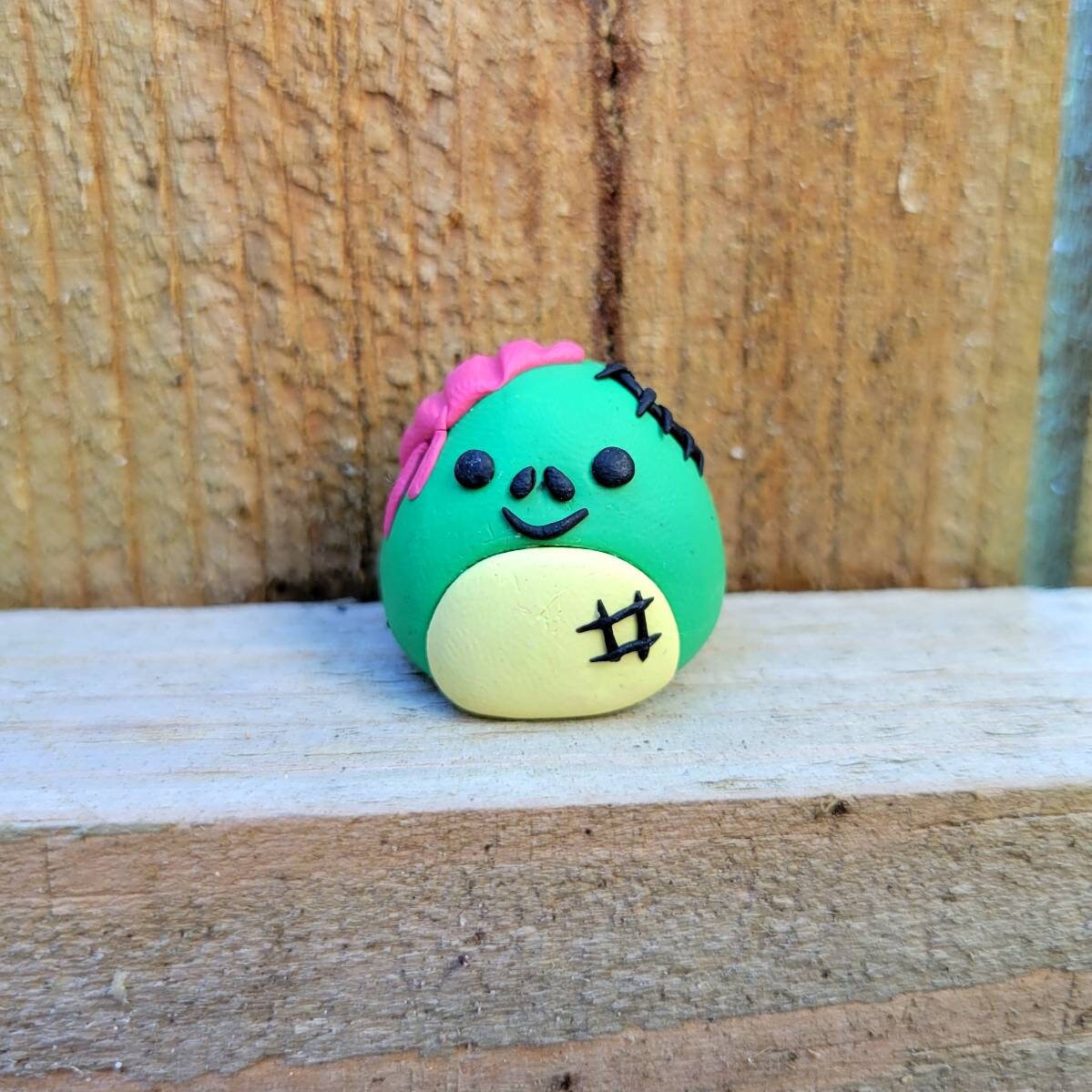 Zachary the Zombie Squishmallow Clay Figure Kellytoy Plushie Etsy