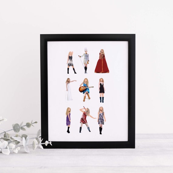 Taylor Swift Print Taylor Swift Poster Fearless Print - Etsy