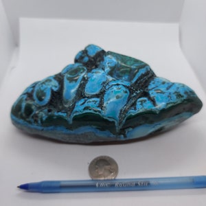 Large Chrysocolla Malachite Freeform