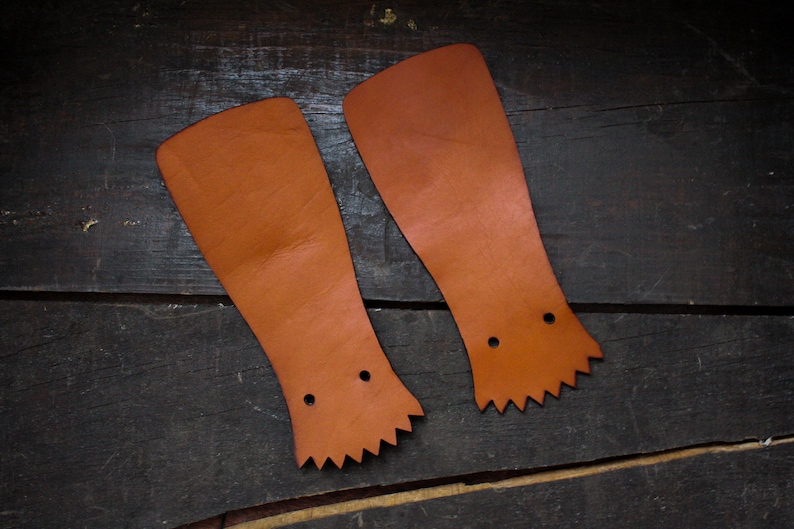 Boot Kiltie False Tongue Boot Tongue Guard Leather Boot Re Etsy