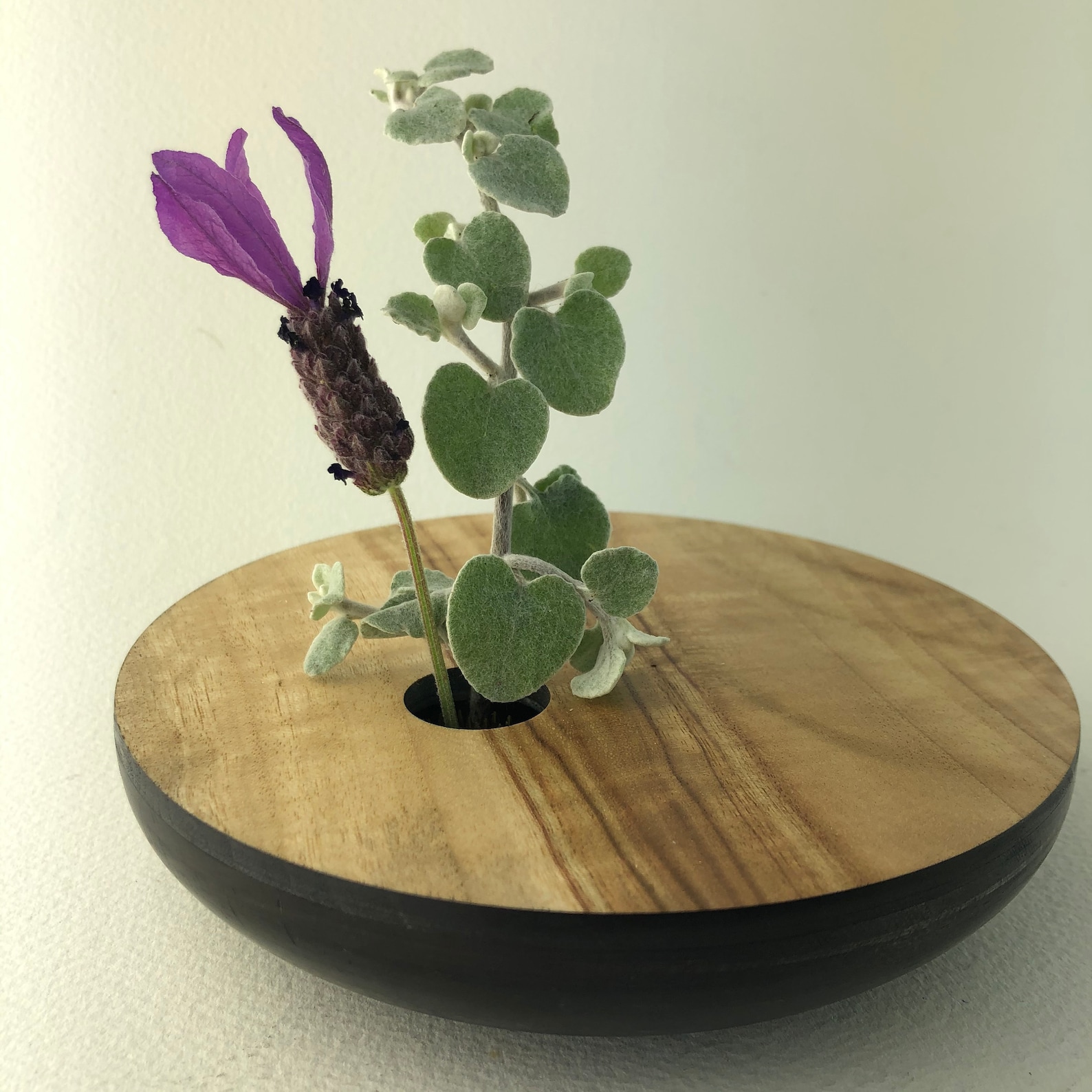 Japanese Ikebana Vase Wooden Handcrafted with Kenzan and | Etsy