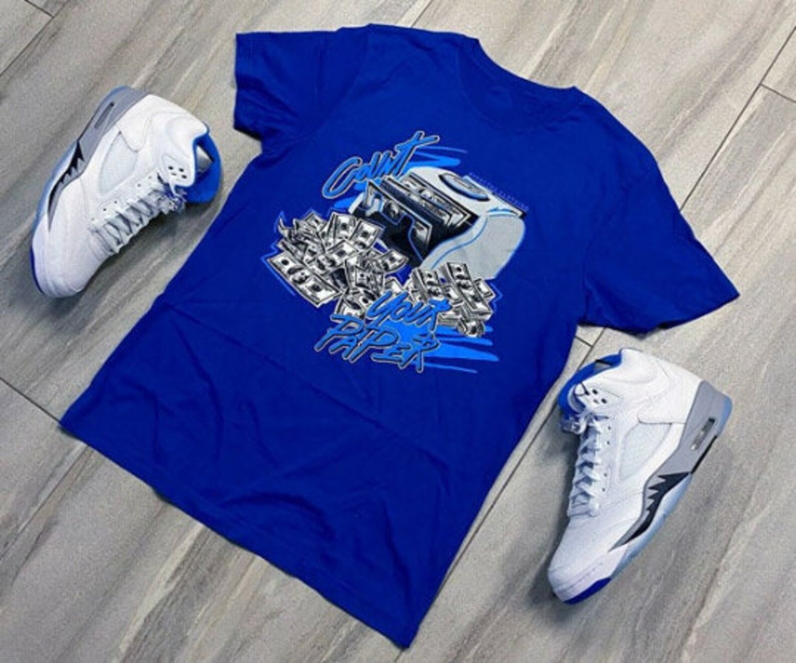 retro 5 stealth 2.0 shirt