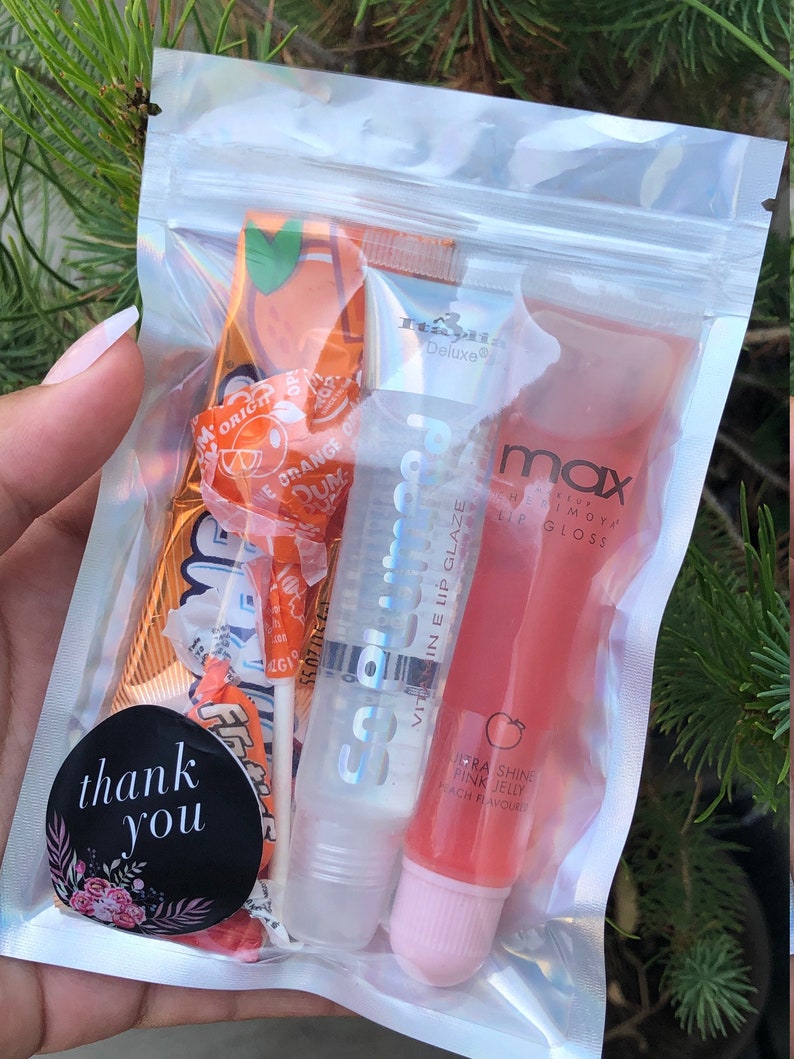 Orange Lip gloss bundle bag Etsy