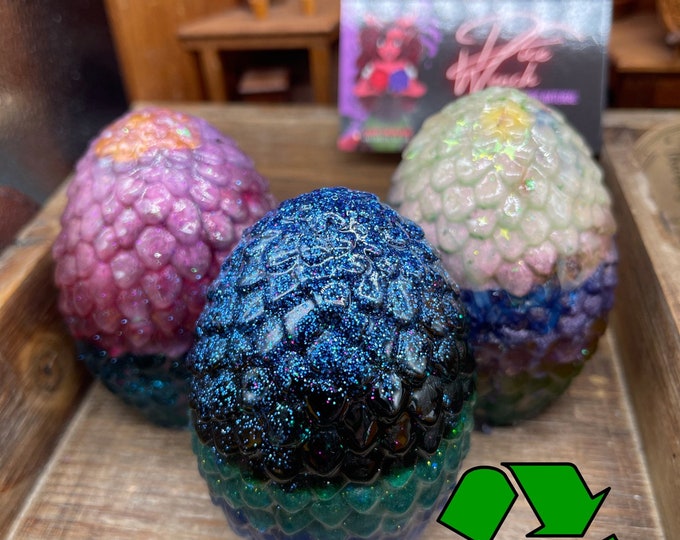 Resin Dragon Eggs 100 Recycled Material Etsy