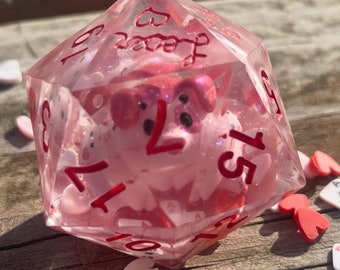 HuskerDust Chonky Nuggies D20 (Jumbo, tranchant, lire la description)