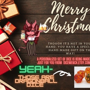 Holiday Placement Card (for orders waiting to ship)