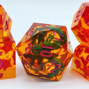 Made to Order: Dragon Stars Dice Set (Sharp Edge Dice - read description)