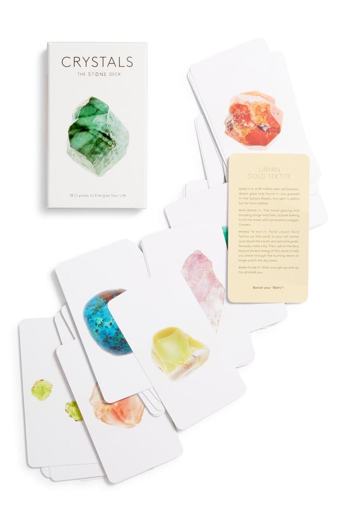 Crystals The Stone Deck Oracle Etsy