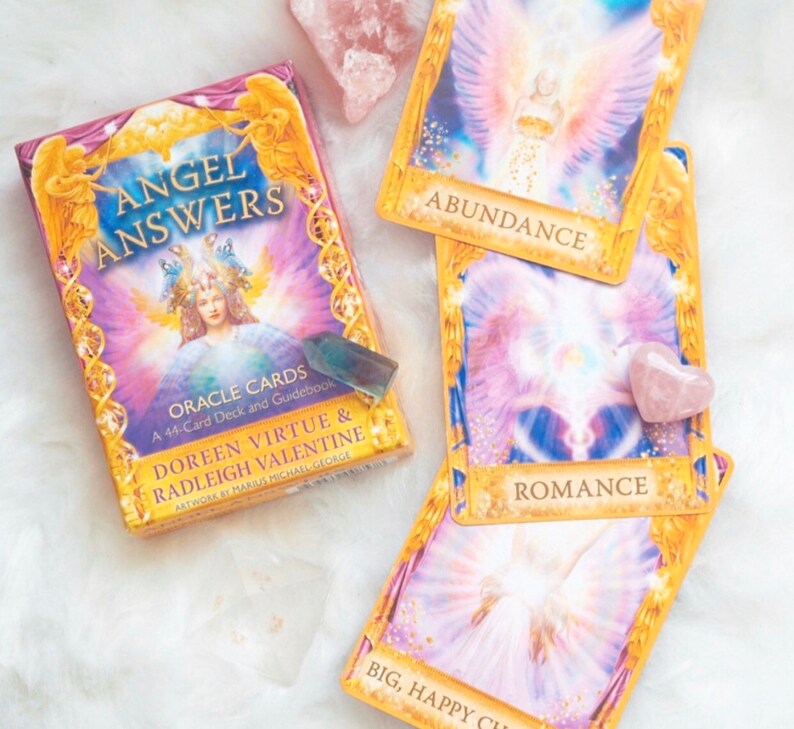 Angel Answers Oracle Cards By Radleigh Valentine Etsy