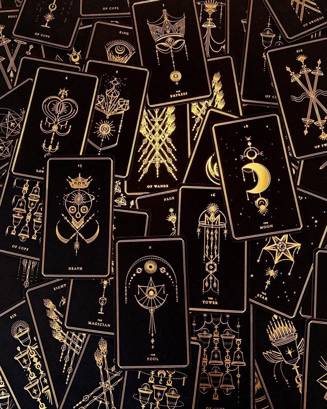Soul Cards Tarot Midnight Black Edition | Etsy
