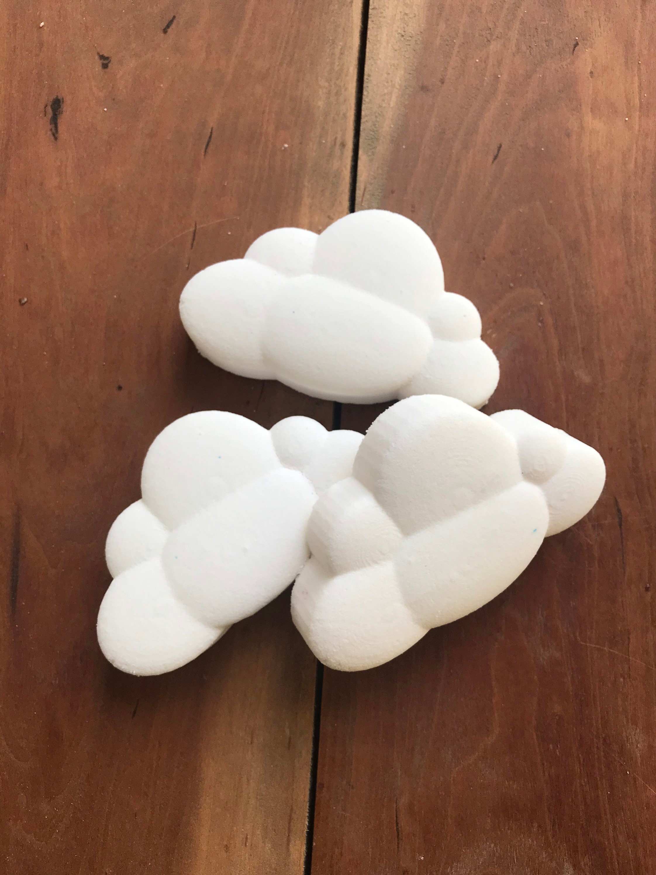 Rainbow Cloud Bath Bomb / Bath Fizzer / Foaming Bath Art / Etsy