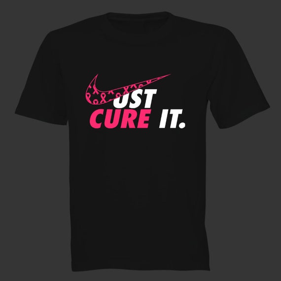 Breast Cancer Shirt/just Cure It - Etsy