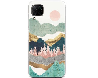 Mountains Huawei Mate 20 Pro Lite Case Abstraction Cover P40 Pro Huawei Protective Case Lenovo Z6 Pro K6 Phone Shell P2 Lenovo Case SC0268