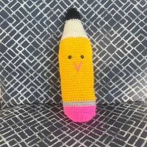 Personalized Pencil Pillow