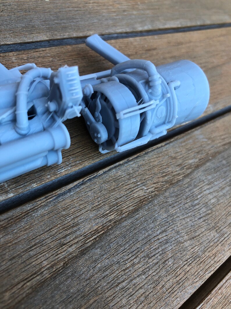 Thundergun Call of Duty Zombies 3D print Kronorium Scale