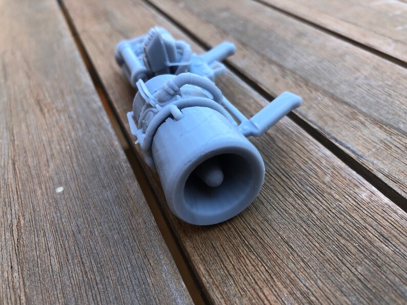 Thundergun Call of Duty Zombies 3D print Kronorium Scale
