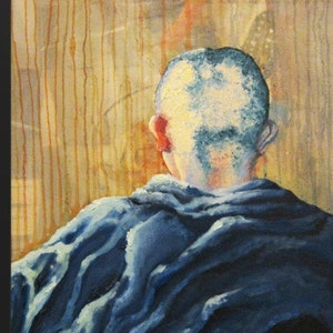 Monk, framed art print