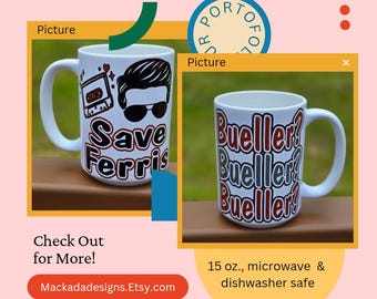 Ferris movie 15 oz. mug