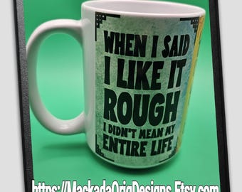 Sarcastic funny comments 15 oz. Mug