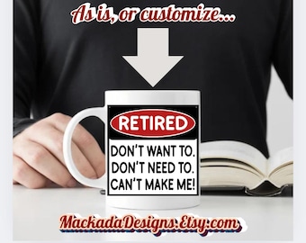 Retired 15 oz. mug
