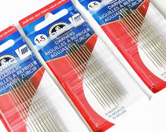 DMC Quilting Needles | Sharp End Darners | Tapestry | Sewing | Embroidery |