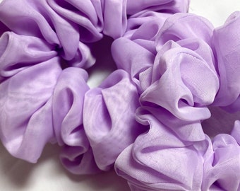 Sheer Lilac Organza Scrunchie | That Scrunchie Brand