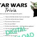 Printable Star Wars Trivia Printable Mandalorian Game Star - Etsy