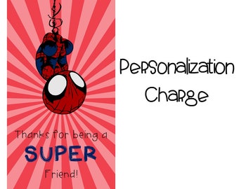 Custom Personalization Fee