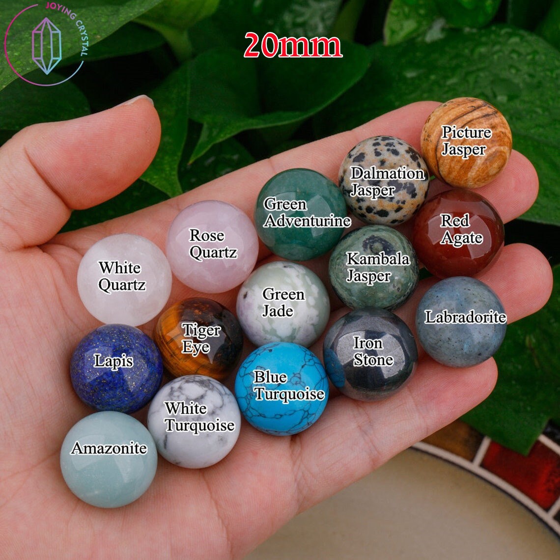 Mini Crystal Ball  Small Stone Sphere 20mm – Crystalline Dream