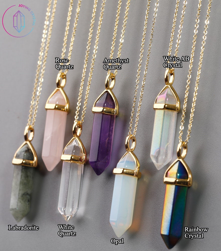 SALE] Pointed Crystal Necklace (Gold Plated) · emily thai jewelry · Online  Store Powered by Storenvy