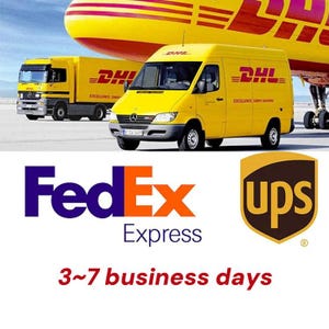 Upgrade shipping,DHL,FedEx,UPS express delivery,3~5 Workdays to All of the world!Please provide the phone number if you buy it