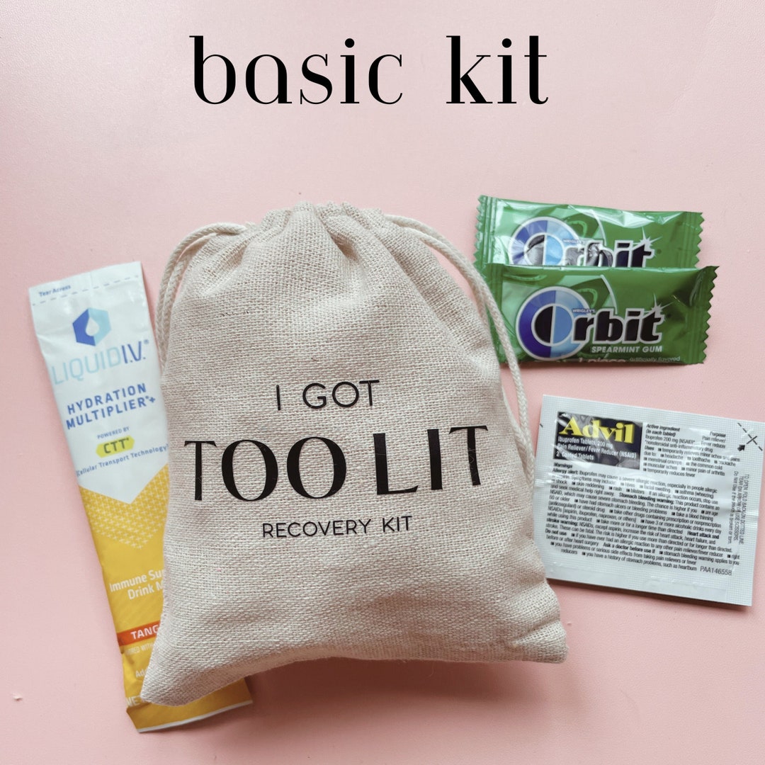 Hangover Kit Bulk Order Hangover Kit Recovery Kit Oh Etsy