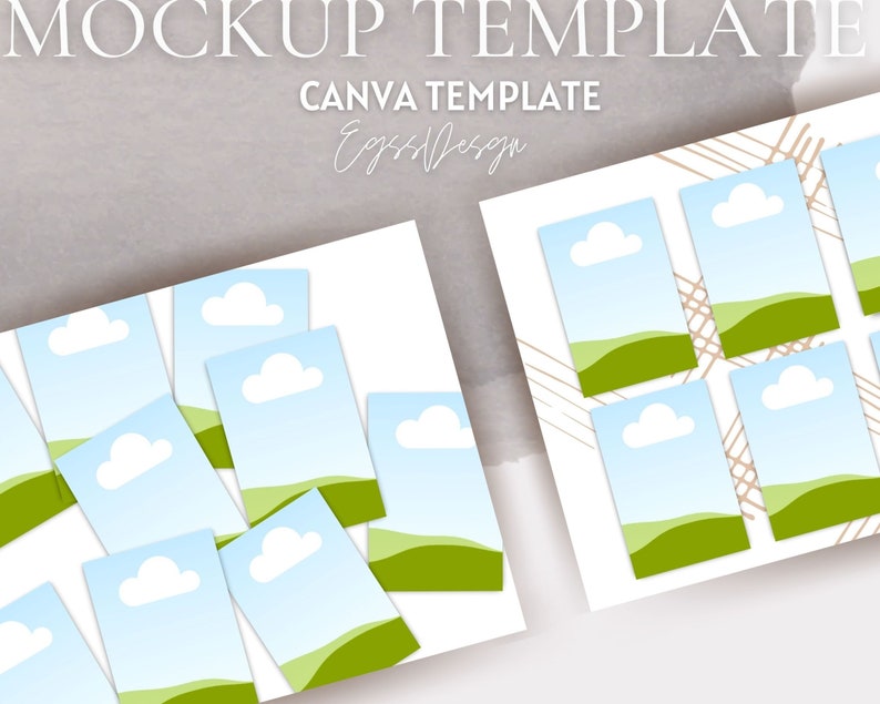  Canva Mockup Template Etsy Listing Template Workbook Mockup 