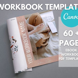 Ebook Workbook Template: 60+ Page Canva Creator (PDF)