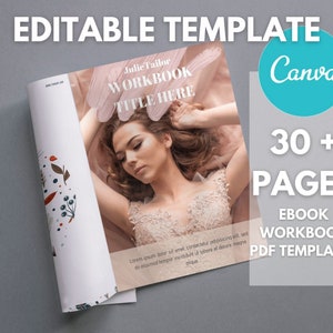 Canva Ebook Template: 30+ Page Workbook (PDF Template)