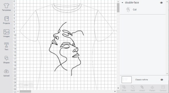 Download Line Art Svg Line Drawing Svg For Cricut Line Art Face Svg Etsy