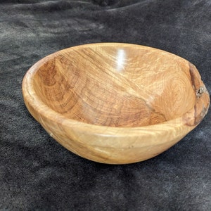 7&quot; Cherry Burl Wood Bowl  #CHE0054