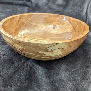 20 cm grote schaal van beukenhout #BEE0006