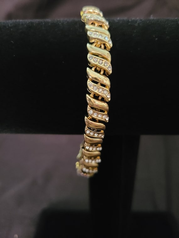 18kt Gold Plated Over Sterling Silver Bracelet - Etsy