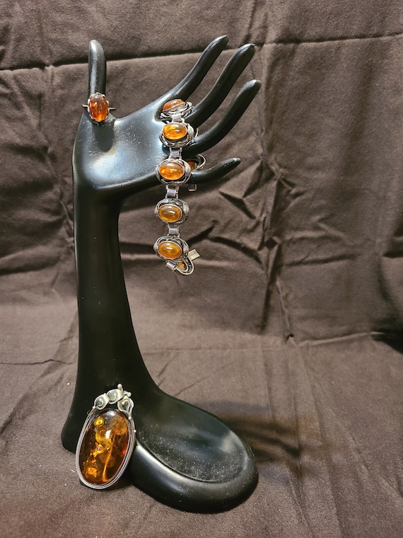 3 piece amber set