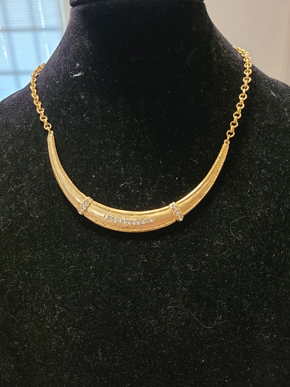 Beautiful half moon choker