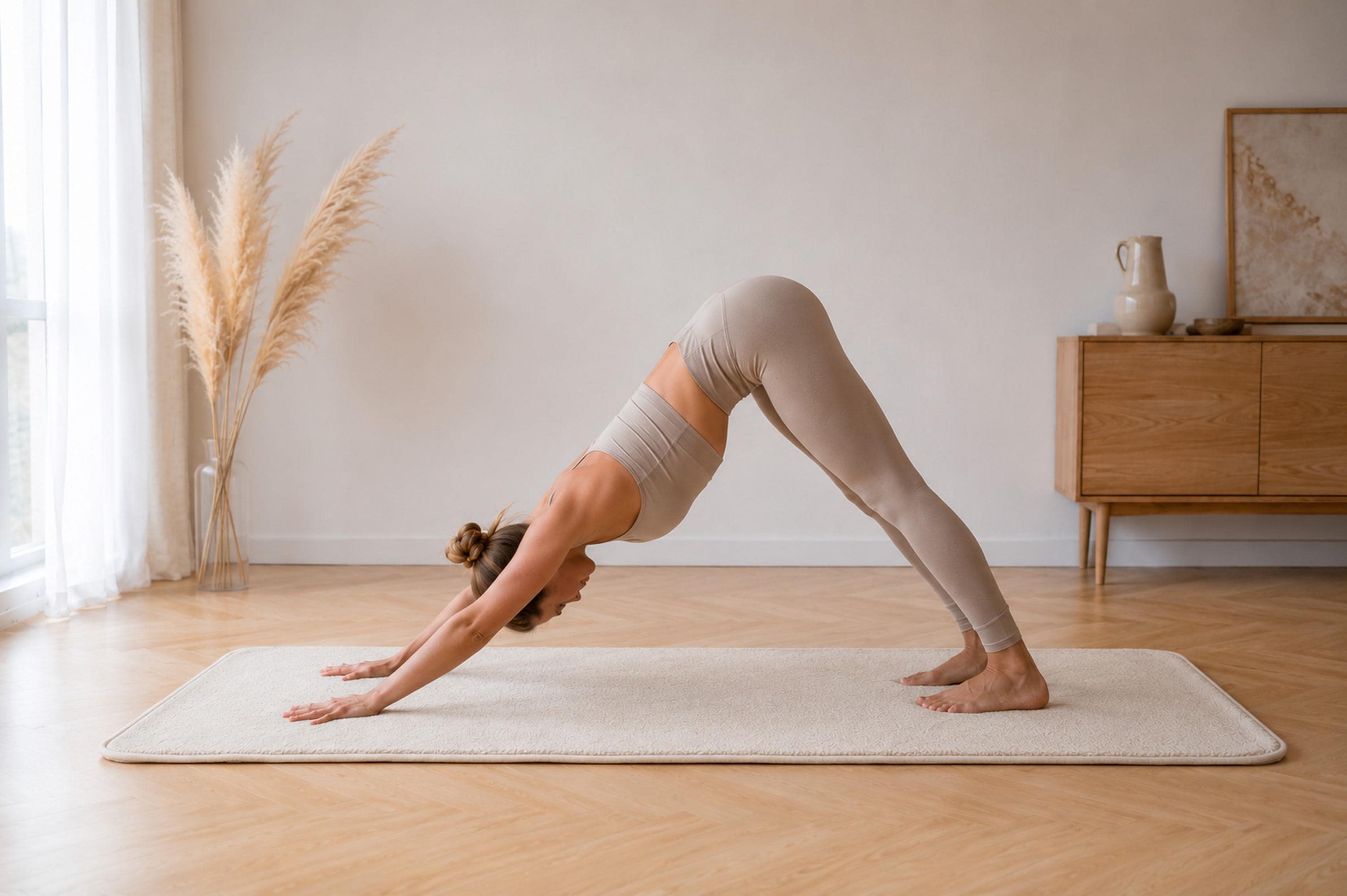 Woolen Yoga Mat/Natural Pure Merino Wool Exercise Woolmark Certyficate Gymnastics Mat