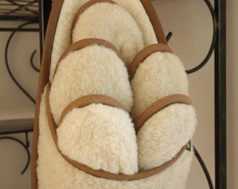 WOOL Guest house pantoffels WOOLMARK pantoffels voor thuis