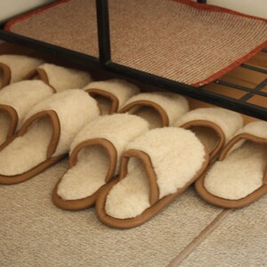 5 Pairs WOOL Guests Slippers Set home slippers WOOLMARK image 9