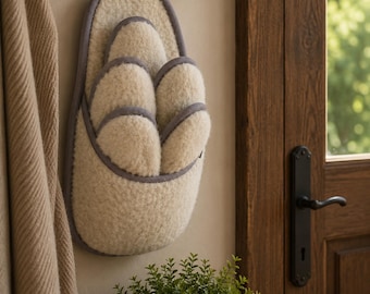 5 Pairs WOOL Guests Slippers Set home slipper WOOLMARK
