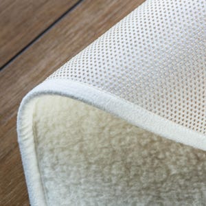 Esterilla de yoga de lana de 75/200 cm con certificación WOOLMARK.