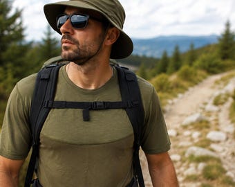 Camiseta térmica de lã merino