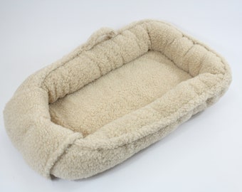 Woolen Baby NESTwith Woolmark | Cocoon for Babies | Baby Lounger Cover for Sleeping Baby made of WOOL