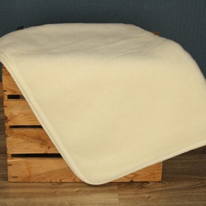 Merino Wool Baby Blanket WOOLMARK 100% Cashmere goat wool